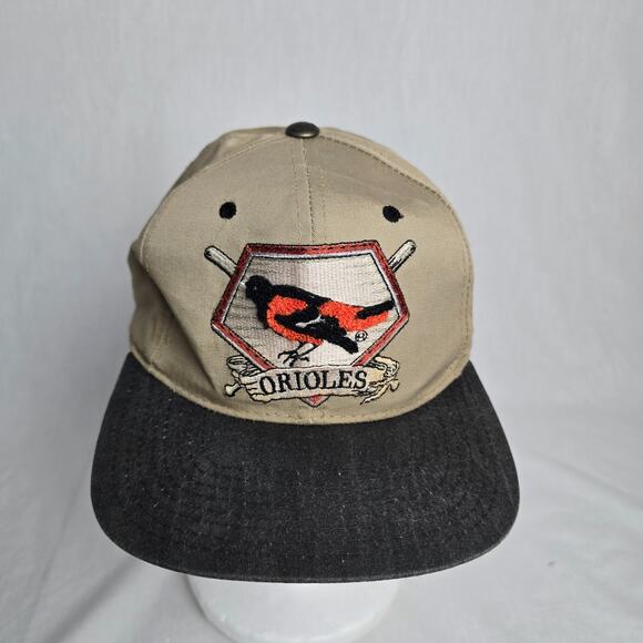 Vintage 90's Baltimore Orioles Starter Hat The Classic Baseball Cap Brown - Picture 14 of 14